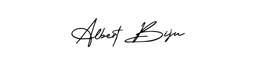 How to make Albert Biju signature? AmerikaSignatureDemo-Regular is a professional autograph style. Create handwritten signature for Albert Biju name. Albert Biju signature style 3 images and pictures png