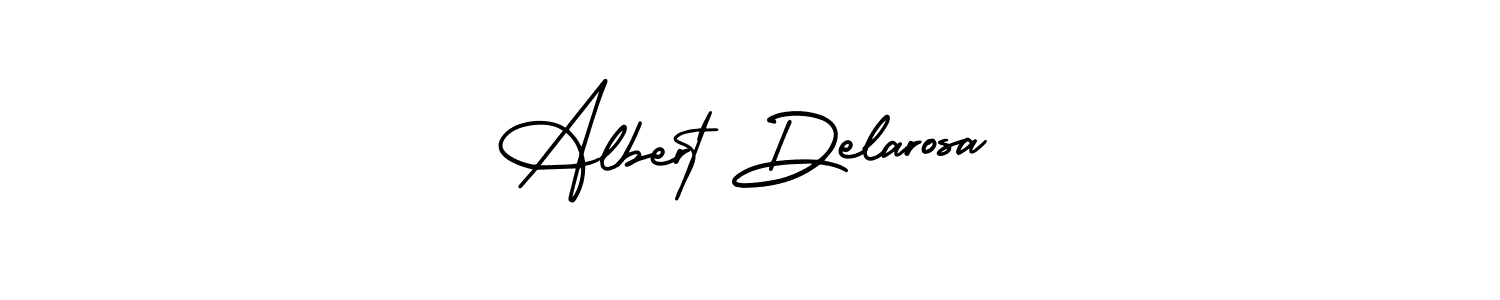 Use a signature maker to create a handwritten signature online. With this signature software, you can design (AmerikaSignatureDemo-Regular) your own signature for name Albert Delarosa. Albert Delarosa signature style 3 images and pictures png