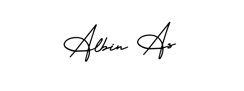 Make a beautiful signature design for name Albin As. Use this online signature maker to create a handwritten signature for free. Albin As signature style 3 images and pictures png