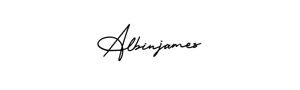 How to Draw Albinjames signature style? AmerikaSignatureDemo-Regular is a latest design signature styles for name Albinjames. Albinjames signature style 3 images and pictures png