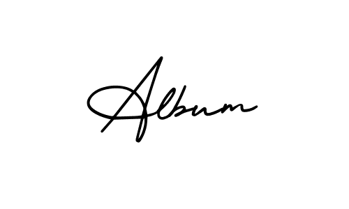 Album stylish signature style. Best Handwritten Sign (AmerikaSignatureDemo-Regular) for my name. Handwritten Signature Collection Ideas for my name Album. Album signature style 3 images and pictures png