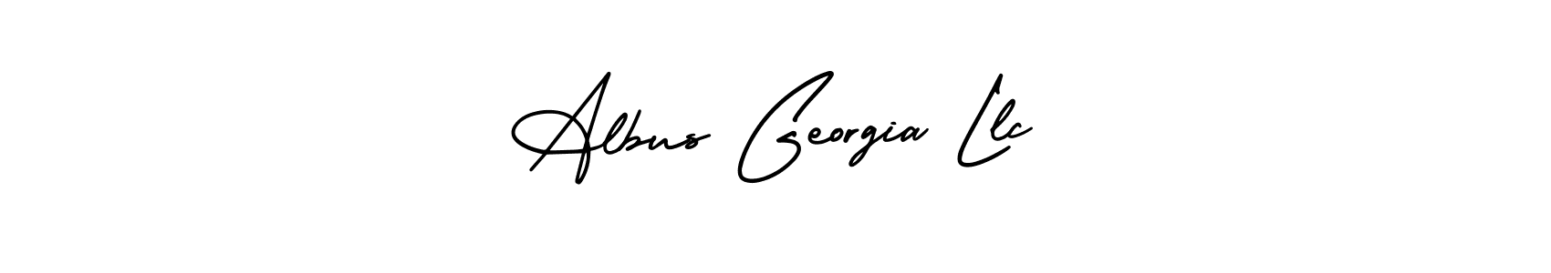 How to make Albus Georgia Llc signature? AmerikaSignatureDemo-Regular is a professional autograph style. Create handwritten signature for Albus Georgia Llc name. Albus Georgia Llc signature style 3 images and pictures png