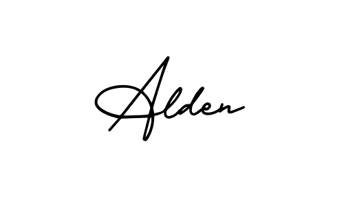 Also we have Alden name is the best signature style. Create professional handwritten signature collection using AmerikaSignatureDemo-Regular autograph style. Alden signature style 3 images and pictures png