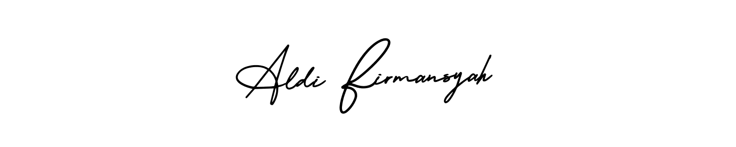 Also we have Aldi Firmansyah name is the best signature style. Create professional handwritten signature collection using AmerikaSignatureDemo-Regular autograph style. Aldi Firmansyah signature style 3 images and pictures png