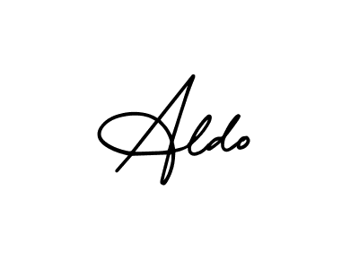 How to Draw Aldo signature style? AmerikaSignatureDemo-Regular is a latest design signature styles for name Aldo. Aldo signature style 3 images and pictures png