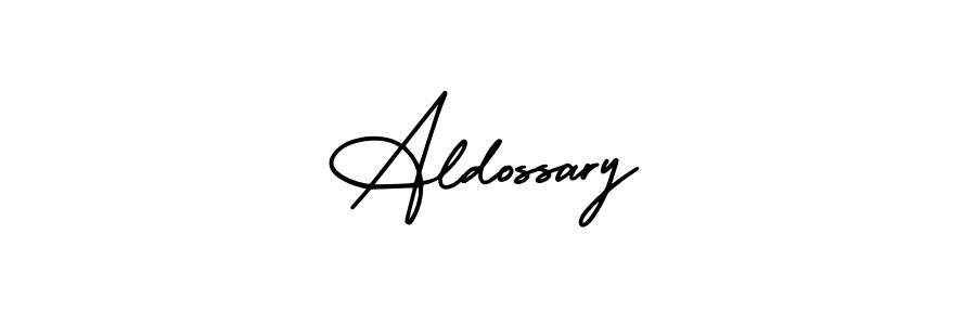 Aldossary stylish signature style. Best Handwritten Sign (AmerikaSignatureDemo-Regular) for my name. Handwritten Signature Collection Ideas for my name Aldossary. Aldossary signature style 3 images and pictures png