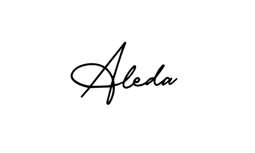 Once you've used our free online signature maker to create your best signature AmerikaSignatureDemo-Regular style, it's time to enjoy all of the benefits that Aleda name signing documents. Aleda signature style 3 images and pictures png