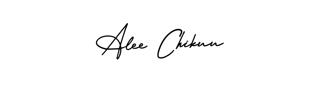 Design your own signature with our free online signature maker. With this signature software, you can create a handwritten (AmerikaSignatureDemo-Regular) signature for name Alee Chikuu. Alee Chikuu signature style 3 images and pictures png