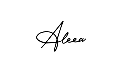 Create a beautiful signature design for name Aleea. With this signature (AmerikaSignatureDemo-Regular) fonts, you can make a handwritten signature for free. Aleea signature style 3 images and pictures png