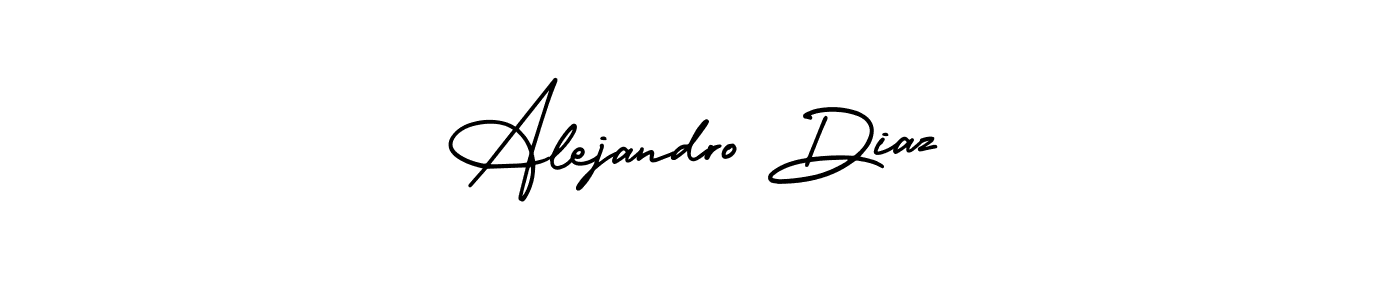 Create a beautiful signature design for name Alejandro Diaz. With this signature (AmerikaSignatureDemo-Regular) fonts, you can make a handwritten signature for free. Alejandro Diaz signature style 3 images and pictures png