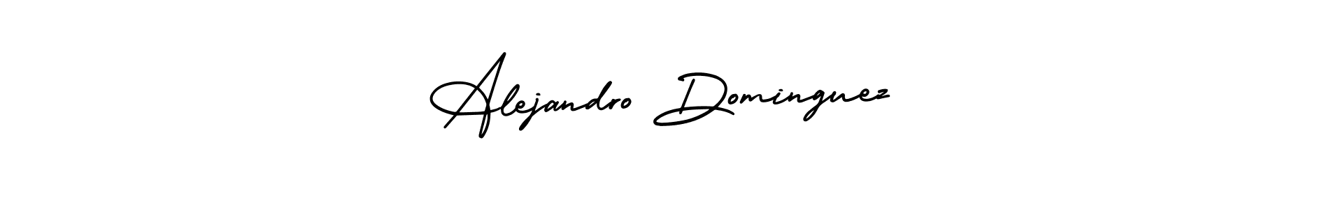 Design your own signature with our free online signature maker. With this signature software, you can create a handwritten (AmerikaSignatureDemo-Regular) signature for name Alejandro Dominguez. Alejandro Dominguez signature style 3 images and pictures png