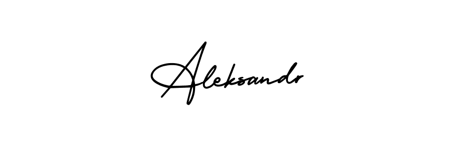 Use a signature maker to create a handwritten signature online. With this signature software, you can design (AmerikaSignatureDemo-Regular) your own signature for name Aleksandr. Aleksandr signature style 3 images and pictures png