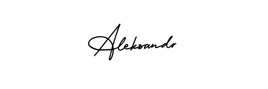 Use a signature maker to create a handwritten signature online. With this signature software, you can design (AmerikaSignatureDemo-Regular) your own signature for name Aleksandr. Aleksandr signature style 3 images and pictures png