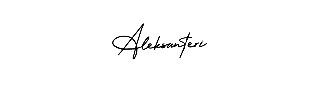 Aleksanteri stylish signature style. Best Handwritten Sign (AmerikaSignatureDemo-Regular) for my name. Handwritten Signature Collection Ideas for my name Aleksanteri. Aleksanteri signature style 3 images and pictures png