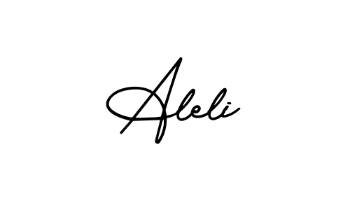 How to Draw Aleli signature style? AmerikaSignatureDemo-Regular is a latest design signature styles for name Aleli. Aleli signature style 3 images and pictures png
