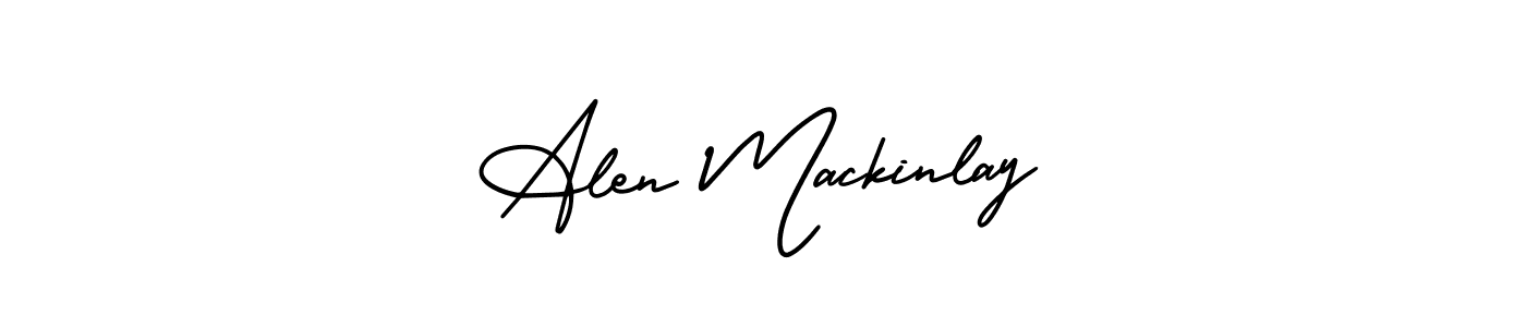 Here are the top 10 professional signature styles for the name Alen Mackinlay. These are the best autograph styles you can use for your name. Alen Mackinlay signature style 3 images and pictures png