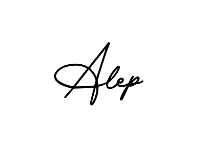 You should practise on your own different ways (AmerikaSignatureDemo-Regular) to write your name (Alep) in signature. don't let someone else do it for you. Alep signature style 3 images and pictures png