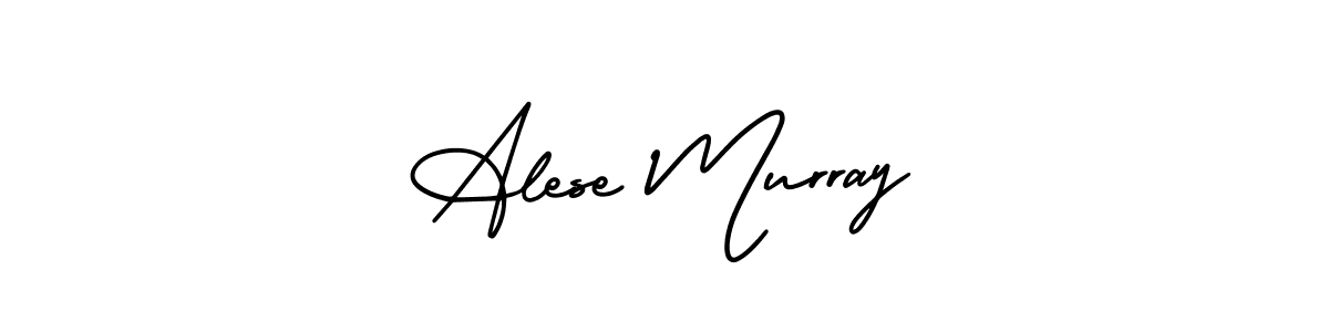 Create a beautiful signature design for name Alese Murray. With this signature (AmerikaSignatureDemo-Regular) fonts, you can make a handwritten signature for free. Alese Murray signature style 3 images and pictures png