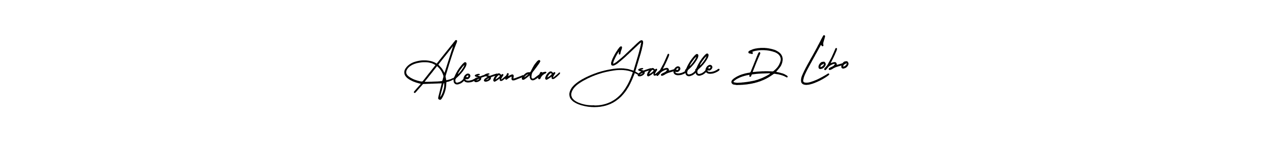 How to Draw Alessandra Ysabelle D Lobo signature style? AmerikaSignatureDemo-Regular is a latest design signature styles for name Alessandra Ysabelle D Lobo. Alessandra Ysabelle D Lobo signature style 3 images and pictures png