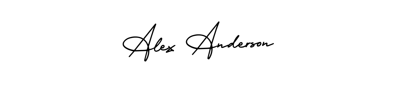 It looks lik you need a new signature style for name Alex Anderson. Design unique handwritten (AmerikaSignatureDemo-Regular) signature with our free signature maker in just a few clicks. Alex Anderson signature style 3 images and pictures png