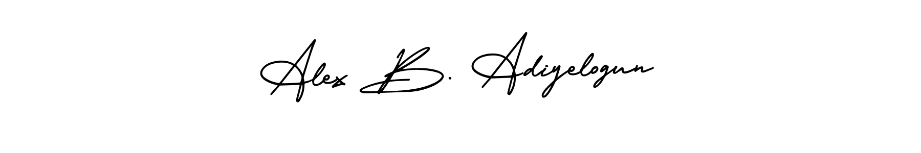 Check out images of Autograph of Alex B. Adiyelogun name. Actor Alex B. Adiyelogun Signature Style. AmerikaSignatureDemo-Regular is a professional sign style online. Alex B. Adiyelogun signature style 3 images and pictures png