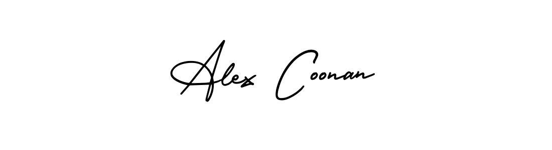 AmerikaSignatureDemo-Regular is a professional signature style that is perfect for those who want to add a touch of class to their signature. It is also a great choice for those who want to make their signature more unique. Get Alex Coonan name to fancy signature for free. Alex Coonan signature style 3 images and pictures png