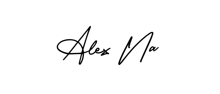 How to Draw Alex Na signature style? AmerikaSignatureDemo-Regular is a latest design signature styles for name Alex Na. Alex Na signature style 3 images and pictures png