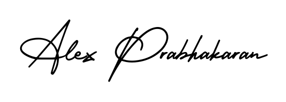 Achieve flawless digital penmanship with Alex Prabhakaran name in AmerikaSignatureDemo-Regular font. The perfect tool for creating online signatures. Alex Prabhakaran signature style 3 images and pictures png
