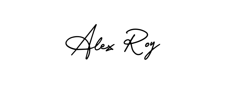 It looks lik you need a new signature style for name Alex Roy. Design unique handwritten (AmerikaSignatureDemo-Regular) signature with our free signature maker in just a few clicks. Alex Roy signature style 3 images and pictures png