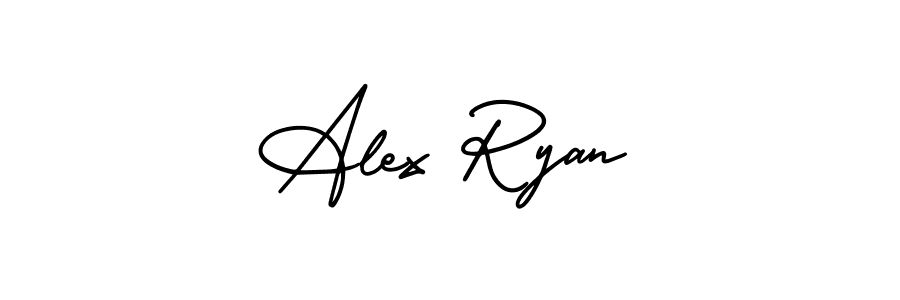 Best and Professional Signature Style for Alex Ryan. AmerikaSignatureDemo-Regular Best Signature Style Collection. Alex Ryan signature style 3 images and pictures png