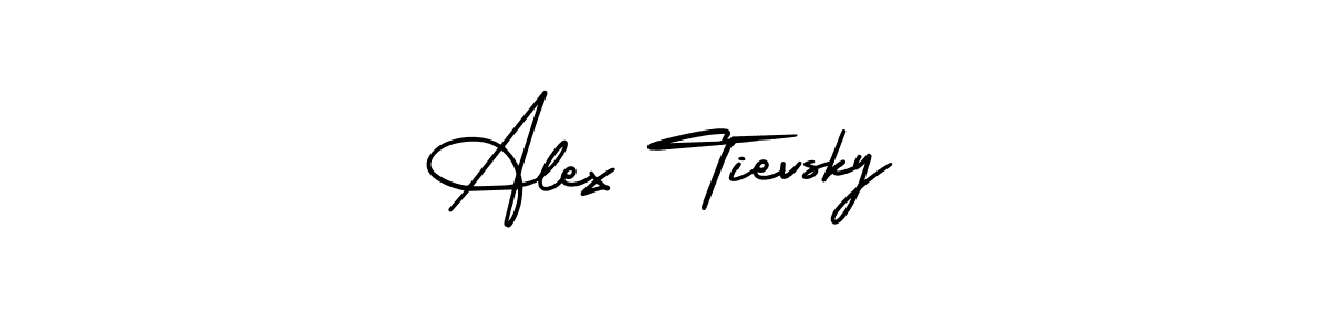 How to make Alex Tievsky name signature. Use AmerikaSignatureDemo-Regular style for creating short signs online. This is the latest handwritten sign. Alex Tievsky signature style 3 images and pictures png