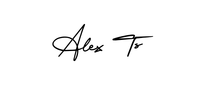 Make a beautiful signature design for name Alex Ts. With this signature (AmerikaSignatureDemo-Regular) style, you can create a handwritten signature for free. Alex Ts signature style 3 images and pictures png