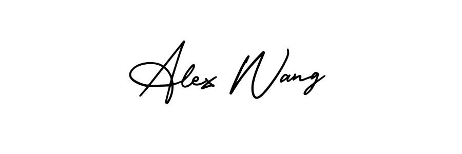 Similarly AmerikaSignatureDemo-Regular is the best handwritten signature design. Signature creator online .You can use it as an online autograph creator for name Alex Wang. Alex Wang signature style 3 images and pictures png