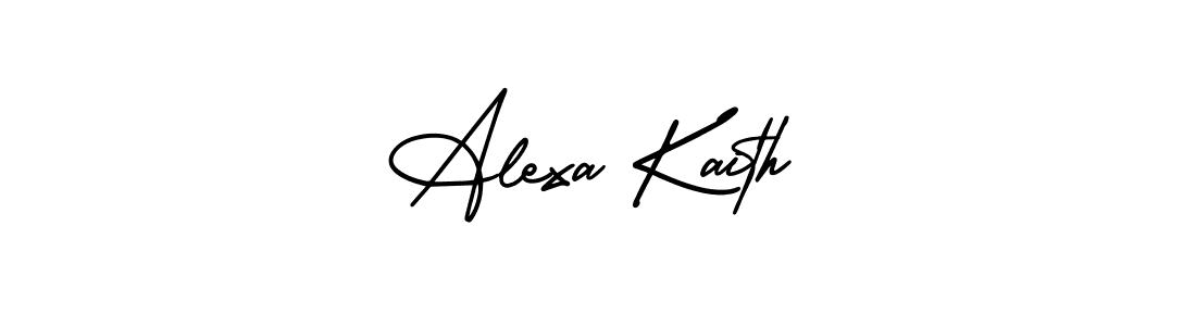 Use a signature maker to create a handwritten signature online. With this signature software, you can design (AmerikaSignatureDemo-Regular) your own signature for name Alexa Kaith. Alexa Kaith signature style 3 images and pictures png