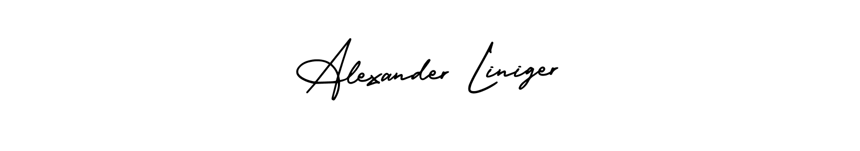 Similarly AmerikaSignatureDemo-Regular is the best handwritten signature design. Signature creator online .You can use it as an online autograph creator for name Alexander Liniger. Alexander Liniger signature style 3 images and pictures png
