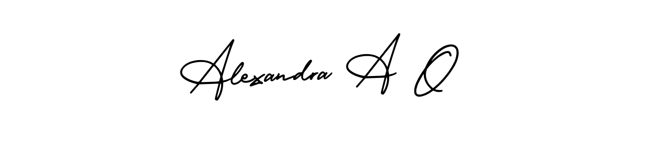 Here are the top 10 professional signature styles for the name Alexandra A O. These are the best autograph styles you can use for your name. Alexandra A O signature style 3 images and pictures png