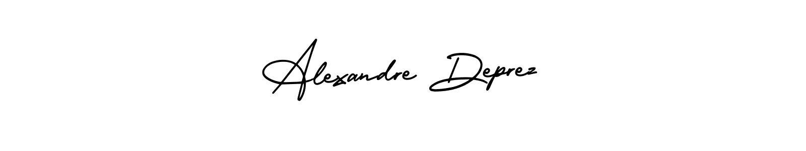 Best and Professional Signature Style for Alexandre Deprez. AmerikaSignatureDemo-Regular Best Signature Style Collection. Alexandre Deprez signature style 3 images and pictures png