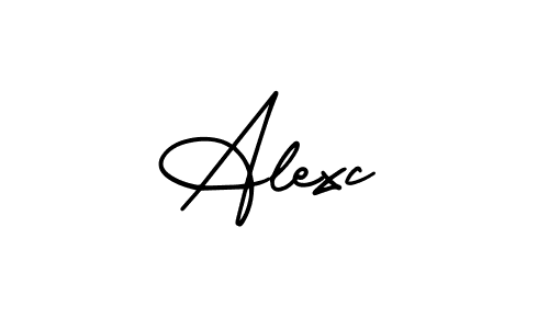 Best and Professional Signature Style for Alexc. AmerikaSignatureDemo-Regular Best Signature Style Collection. Alexc signature style 3 images and pictures png