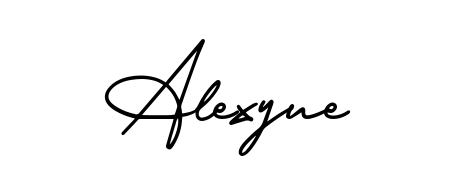 Check out images of Autograph of Alexyue name. Actor Alexyue Signature Style. AmerikaSignatureDemo-Regular is a professional sign style online. Alexyue signature style 3 images and pictures png
