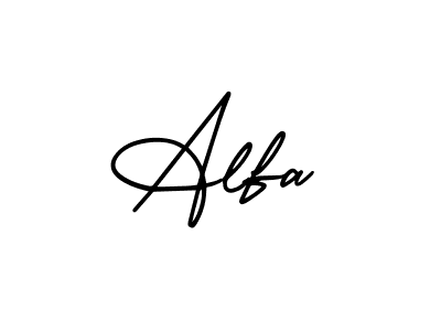 AmerikaSignatureDemo-Regular is a professional signature style that is perfect for those who want to add a touch of class to their signature. It is also a great choice for those who want to make their signature more unique. Get Alfa name to fancy signature for free. Alfa signature style 3 images and pictures png