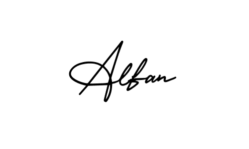 Once you've used our free online signature maker to create your best signature AmerikaSignatureDemo-Regular style, it's time to enjoy all of the benefits that Alfan name signing documents. Alfan signature style 3 images and pictures png