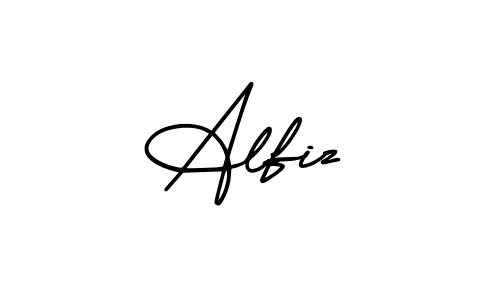 Also we have Alfiz name is the best signature style. Create professional handwritten signature collection using AmerikaSignatureDemo-Regular autograph style. Alfiz signature style 3 images and pictures png