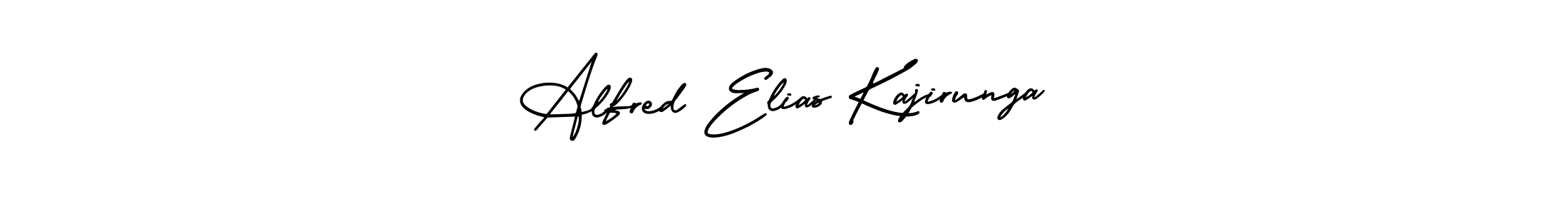 Similarly AmerikaSignatureDemo-Regular is the best handwritten signature design. Signature creator online .You can use it as an online autograph creator for name Alfred Elias Kajirunga. Alfred Elias Kajirunga signature style 3 images and pictures png