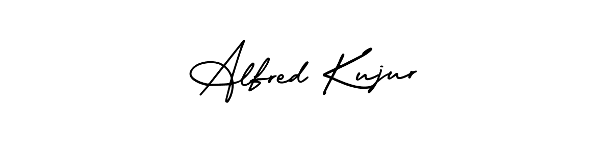 It looks lik you need a new signature style for name Alfred Kujur. Design unique handwritten (AmerikaSignatureDemo-Regular) signature with our free signature maker in just a few clicks. Alfred Kujur signature style 3 images and pictures png