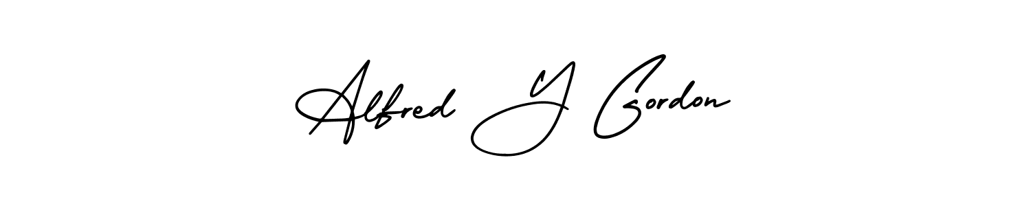 See photos of Alfred Y Gordon official signature by Spectra . Check more albums & portfolios. Read reviews & check more about AmerikaSignatureDemo-Regular font. Alfred Y Gordon signature style 3 images and pictures png