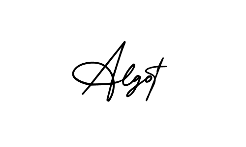 This is the best signature style for the Algot name. Also you like these signature font (AmerikaSignatureDemo-Regular). Mix name signature. Algot signature style 3 images and pictures png