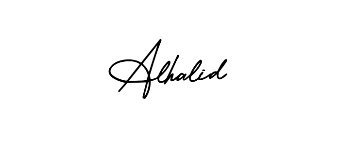 Once you've used our free online signature maker to create your best signature AmerikaSignatureDemo-Regular style, it's time to enjoy all of the benefits that Alhalid name signing documents. Alhalid signature style 3 images and pictures png