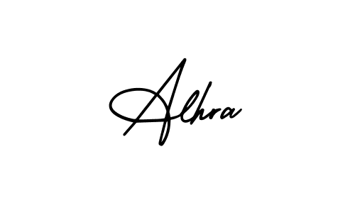 Best and Professional Signature Style for Alhra. AmerikaSignatureDemo-Regular Best Signature Style Collection. Alhra signature style 3 images and pictures png
