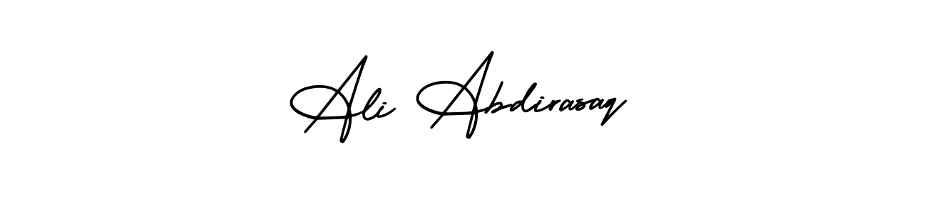 Create a beautiful signature design for name Ali Abdirasaq. With this signature (AmerikaSignatureDemo-Regular) fonts, you can make a handwritten signature for free. Ali Abdirasaq signature style 3 images and pictures png