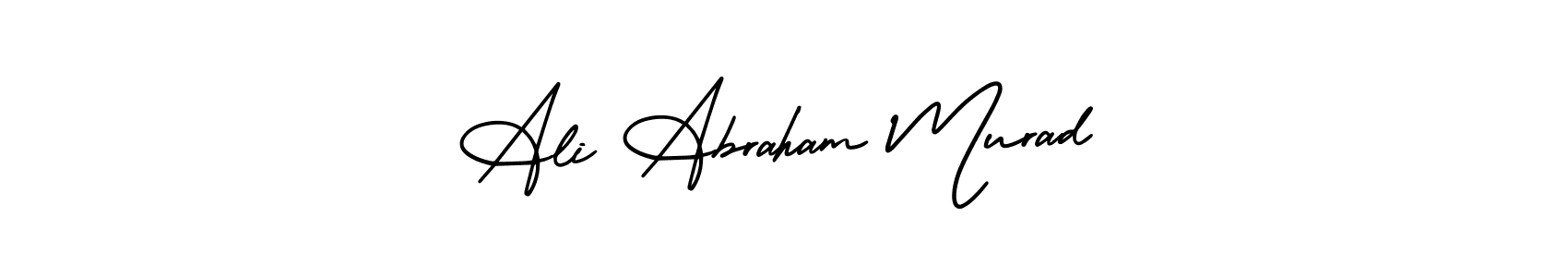 Similarly AmerikaSignatureDemo-Regular is the best handwritten signature design. Signature creator online .You can use it as an online autograph creator for name Ali Abraham Murad. Ali Abraham Murad signature style 3 images and pictures png